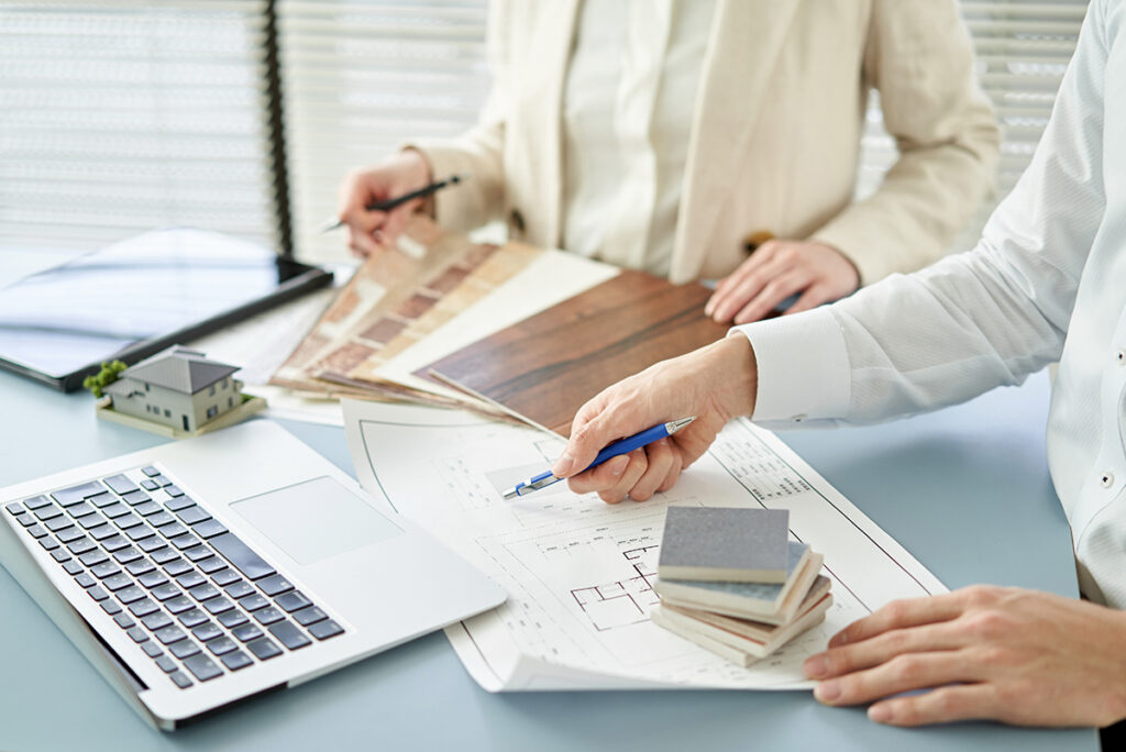 Meeting for a condo consulting.